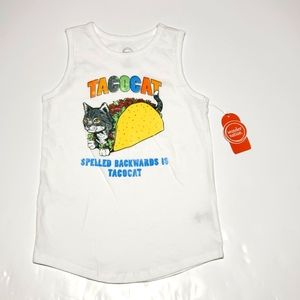 Kids Tacocat Tank Top.